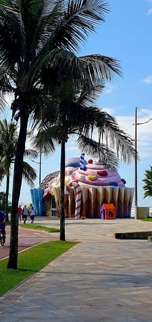Apartamento Na Praia Praia Grande  Exterior foto